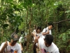 Some IJM Land staff doing some maintenance work on one of KDCF\'s trails