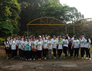 Group picture of the students